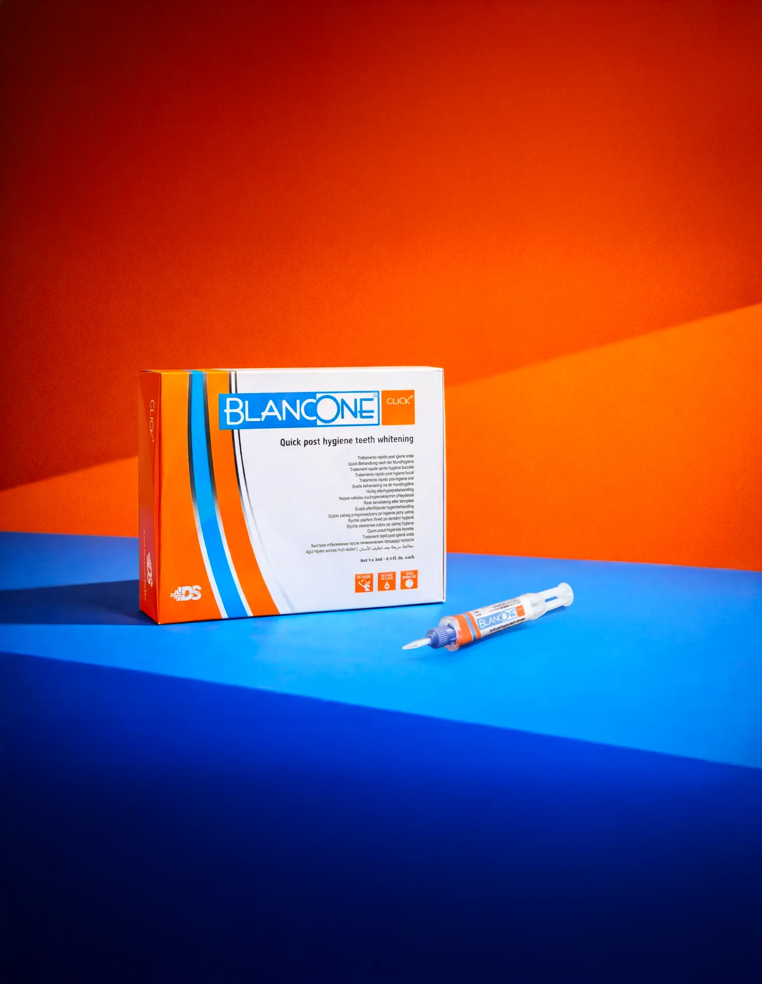 BlancOne® CLICK+ — Quick post hygiene teeth whitening